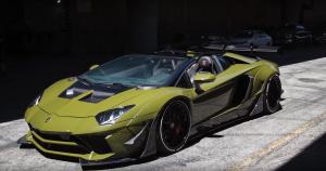 Lamborghini Aventador LP750-4 Superveloce Roadster by Liberty Walk & RDB LA 2020 года 